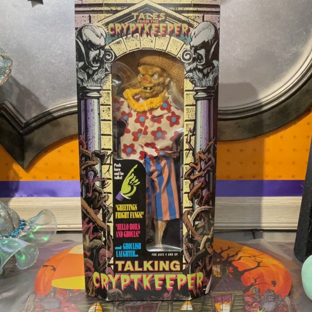 Vintage Talking Crypt Keeper Doll